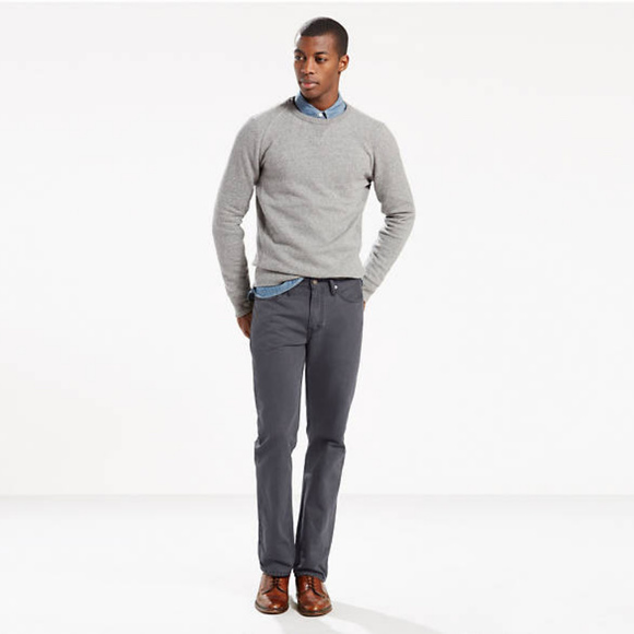 New Levi's 514 Straight Jeans W32 L36 Charcoal $69 - Picture 3 of 4